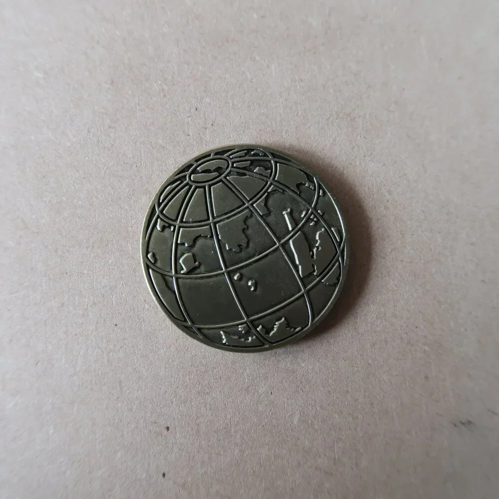 Nintendo Collectible Super Mario Odyssey Cappy Double-Sided Metal Coin Token